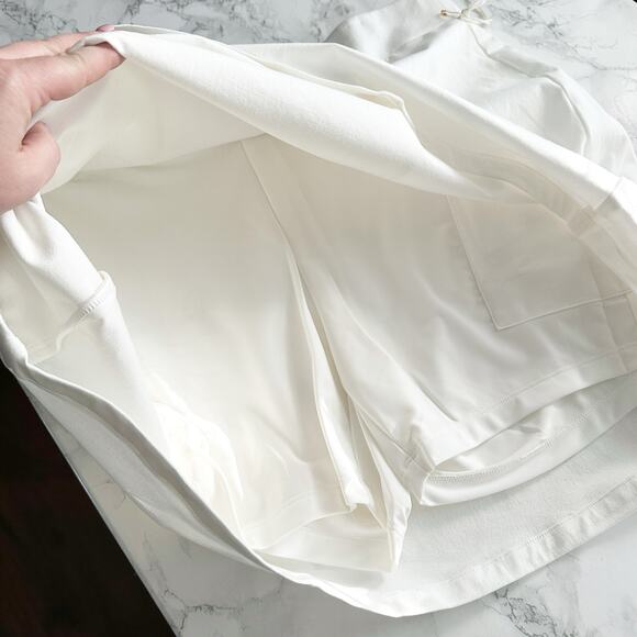 Spartina 449 Liza BiStretch Faux Wrap Skort Pearl White Women’s Size XL NEW - Picture 10 of 13